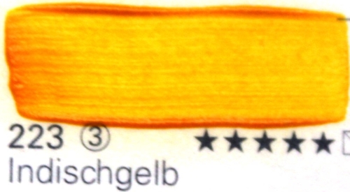Schmincke Mussini Öl Farbe 223 Indischgelb, 150 ml (g.P. 1L= 212,67€)