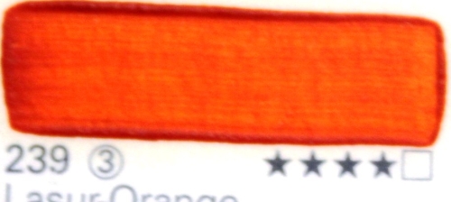 Schmincke Mussini Öl Farbe 239 Lasur-Orange, 150 ml (g.P. 1L= 250€)