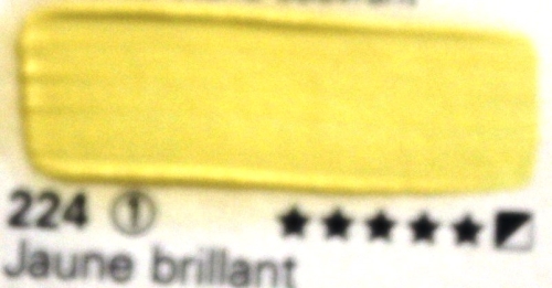 Schmincke Mussini Öl Farbe 224 Jaune Brillant, 150 ml (g.P. 1L= 200€)