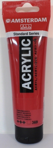 Amsterdam acrylic 120 ml (100ml=3,92€) 369 primary magenta