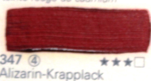 Schmincke Mussini Öl Farbe 347 Alizarin-Krapplack, 150 ml (g.P. 1L=420€)