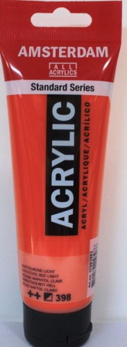 Amsterdam acrylic 120 ml (100ml=3,92€) 398 naphthal red light