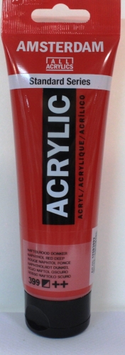 Amsterdam acrylic 120 ml (100ml=3,92€) 399 naphthal red deep