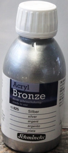 Acryl Bronze 825 silber 150 ml (g.P. 1L=94,68€)