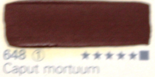 Schmincke Mussini Oil Color 648 Caput Mortuum, 35 ml (g.p. 1L= 256,86€)