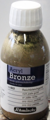 Acryl Bronze 822 rich pale gold 150 ml  (g.P. 1L=94,68€)