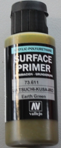 Vallejo Surface Primer 60 ml (g.P. 1L= 125€) 73.6I1 IJA Tsuchi-Kusa-Iro