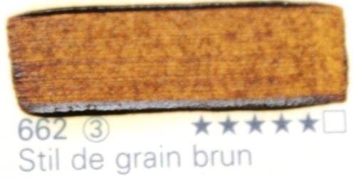 Schmincke Mussini oil paint 662 style de grain brun, 35 ml (g.p. 1L= 414€)