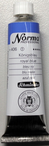 Norma oil color 35 ml royal blue (g.p. 1L=225,42€)