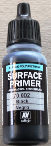 Vallejo Surface Primer 17 ml (g.P. 1L= 205,88€) 70602 black