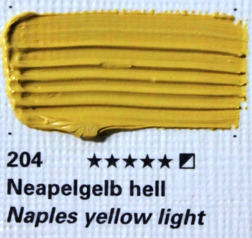 Schmincke Akademie Öl Color 204 neapel yellow  light 60ml (g.P. 1L=91,67€)