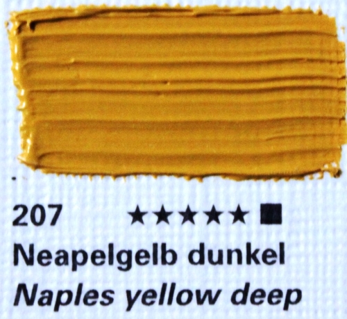 Schmincke Akademie Öl Color 207 neapelgelb dunkel 60ml (g.P. 1L=91,67€)