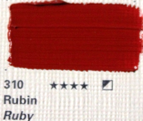 Schmincke Akademie Öl Color 310 ruby 60 ml (g.P. 1L=91,67€)
