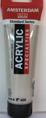 Amsterdam acrylic 120 ml (100ml=4,66€) 800 silver
