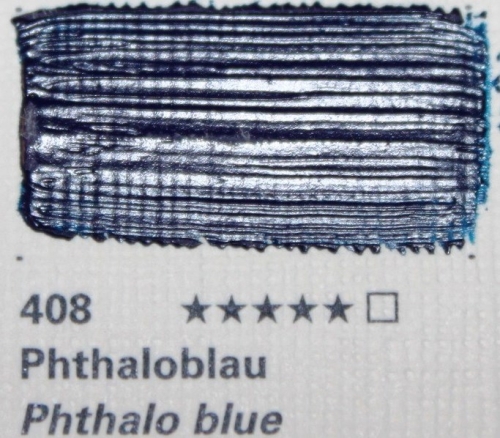 Schmincke Akademie Öl Color 408 phthaloblue 60 ml (g.P. 1L=91,67€)