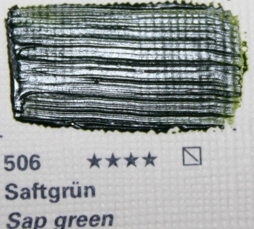 Schmincke Akademie Öl Color 506 sap green 60 ml (g.P. 1L=91,67€)