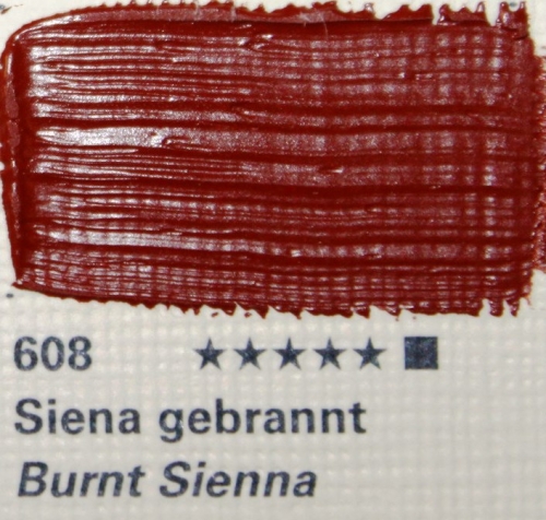 Schmincke Akademie Öl Color 608 burnt sienna   60 ml (g.P. 1L=91,67€)