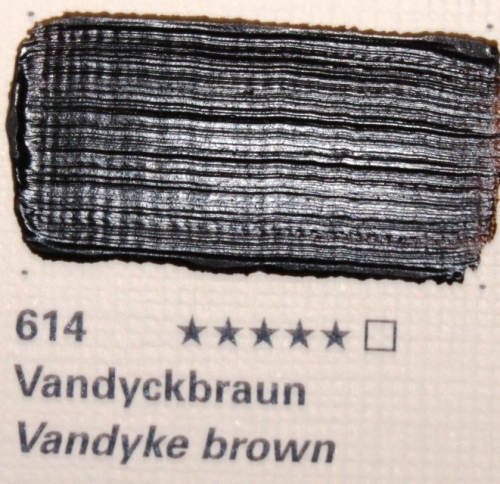 Schmincke Akademie Öl Color 614 vandycke brown  60 ml (g.P. 1L=91,67€)