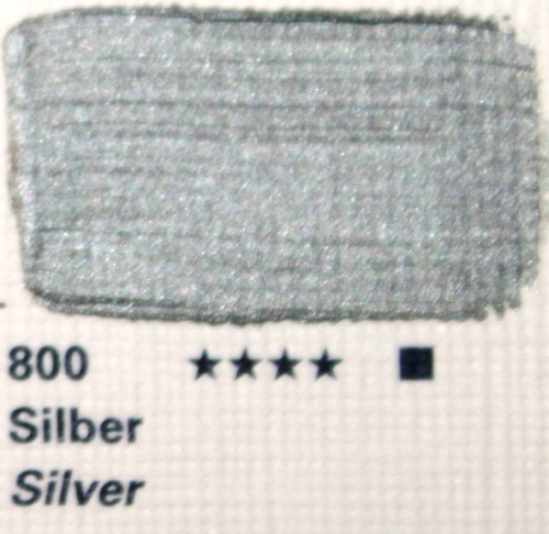 Schmincke Akademie Öl Color 800 silber 60 ml (g.P. 1L=91,67€)