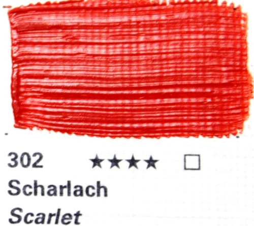 Schmincke Akademie Öl Color 302  scarlet 60 ml (g.P. 1L=91,67€)