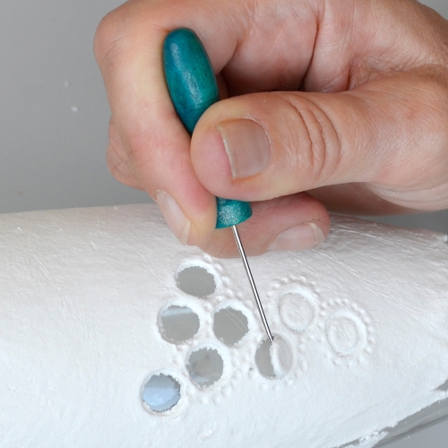 Preview: Kamifleur 0,9 kg Paper Clay natur weiß (g.P.1kg= 13,33€)