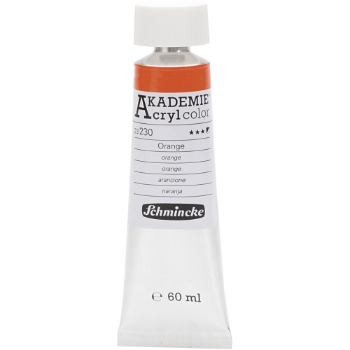 Akademie Acryl Serie 23 Orange 60 ml (g.P. 1L= 68,33€)