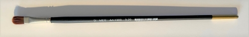 MES oil and acrylic brush with long handle and cat's tongue flacon, size 12