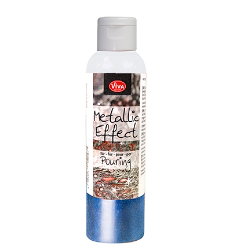 Viva Decor Metallic effekt blue 120ml (g.P. 1L=41,58€)