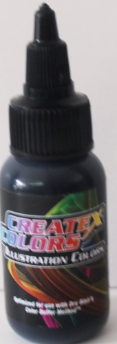Createx Illustration opak black 30 ml (GP 1L= 350€)