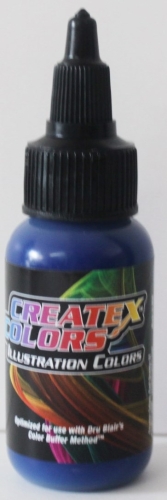 Createx Illustration opaque dark blue 30 ml (GP 1L= 350€)