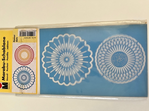 Marabu Laser Cut Airbrush Stencil "Dots