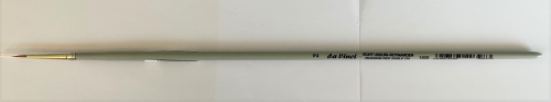 Da Vinci Genuine Ussuri- Rotmader Oil Paint Brush, round Series 1620, Size 2