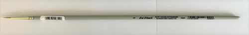 Da Vinci Genuine Ussuri- Rotmader Oil Paint Brush, round Series 1620, Size 4