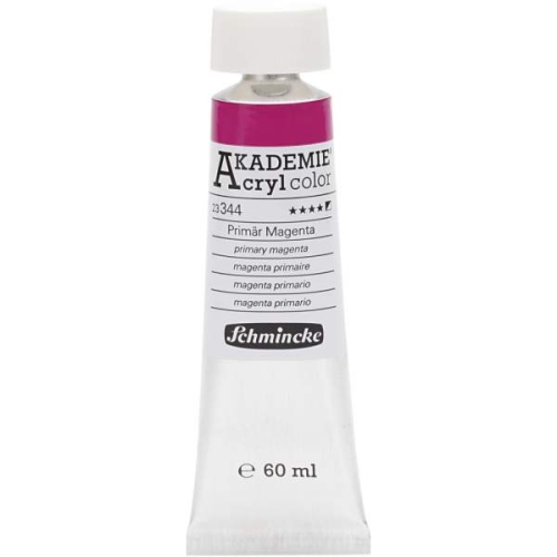 Akademie Acryl Serie 23 Primär Magenta 60 ml (g.P. 1L= 68,33€)