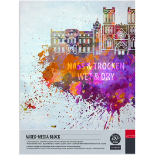 AMI Mixed-Media Block 250g/m² 24x32cm (20 Blatt)