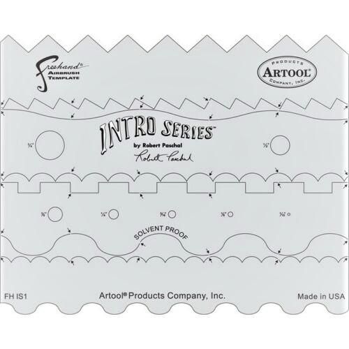 Artool freehand template ,,Intro Series" for beginners