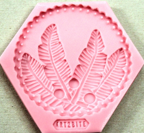 silicone mold  leaves