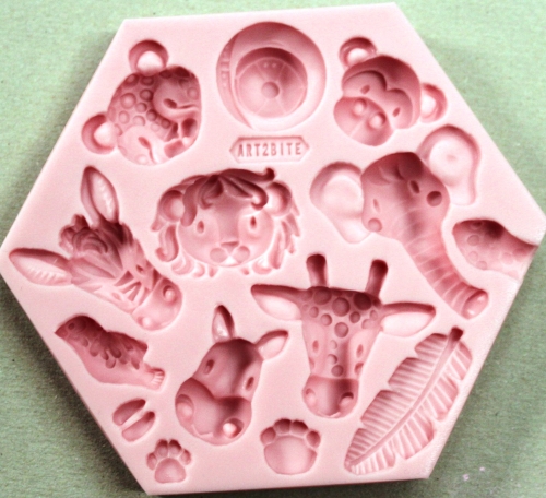 silicone mold  animals heads