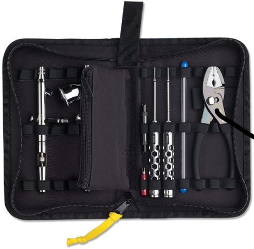 IWATA Professional Airbrush Wartungs-Toolkit (Werkzeug zum Warten von Airbrush Pistolen)