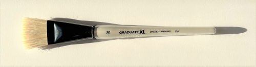 Daler Rowney Graduate XL Pinsel Flat Gr. 30, Naturborsten