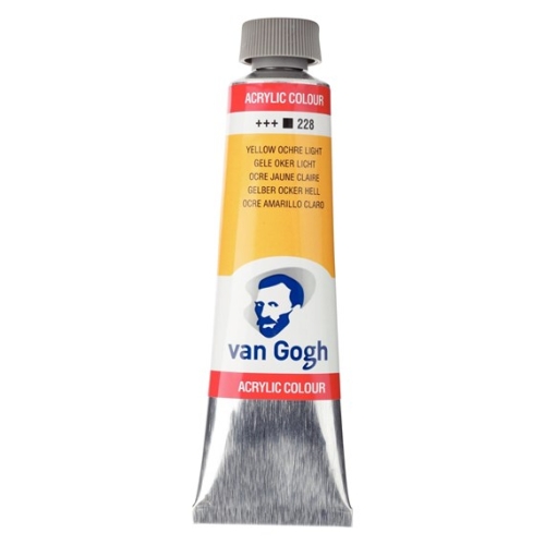 Talens Van Gogh Acrylfarbe gelber 228 Ocker gelb 40ml (g.P. 1L= 97,50€)