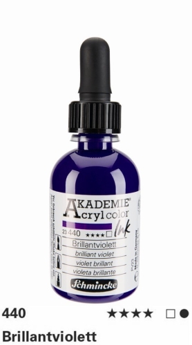 Akademie Ink 50 ml ,440 brilliantviolett (g.P. 1L=97,80€)