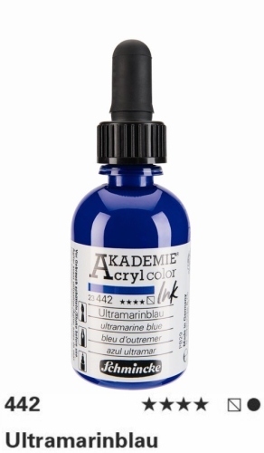 Akademie Ink 50 ml , 442 Ultramarinblau (g.P. 1L=97,80€)