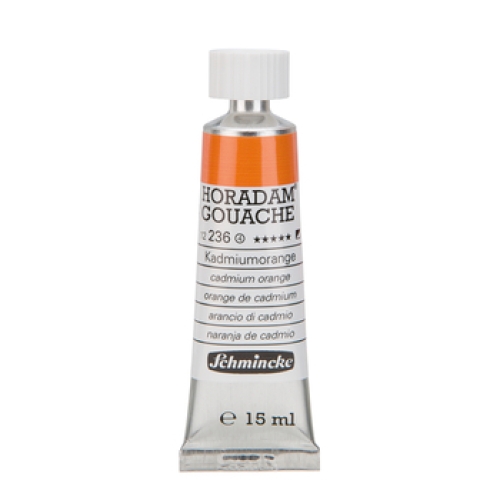 Schmincke Horadam Gouache 15ml Kadiumorange 236 Serie 4 (g.P. 1L=813,33€)