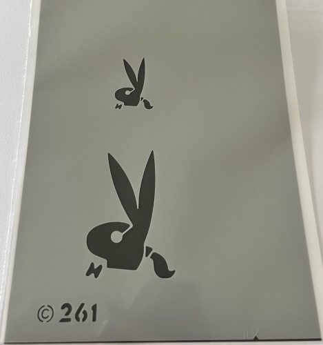 Airbrush Schablone "Bunny" 14,5x10 cm