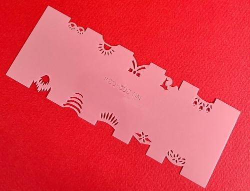 Preview: CRESET9 Findernägel und Modellbau Airbrush- Schablonen Set 5-teilig