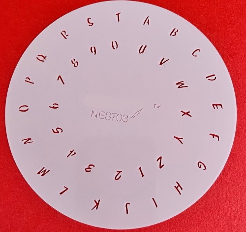 Preview: CRESET27 Findernägel und Modellbau Airbrush- Schablonen Set 5-teilig