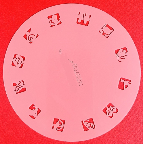 Preview: CRESET20 finder nails and modeling airbrush stencils set 5 pieces