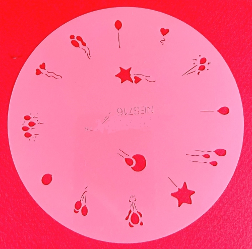 Preview: CRESET22 finder nails and model airbrush stencils set 5 pieces 