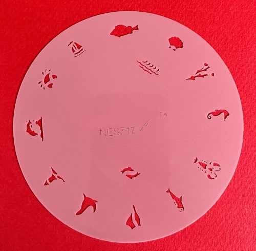 Preview: CRESET10 Findernägel und Modellbau Airbrush- Schablonen Set 5-teilig